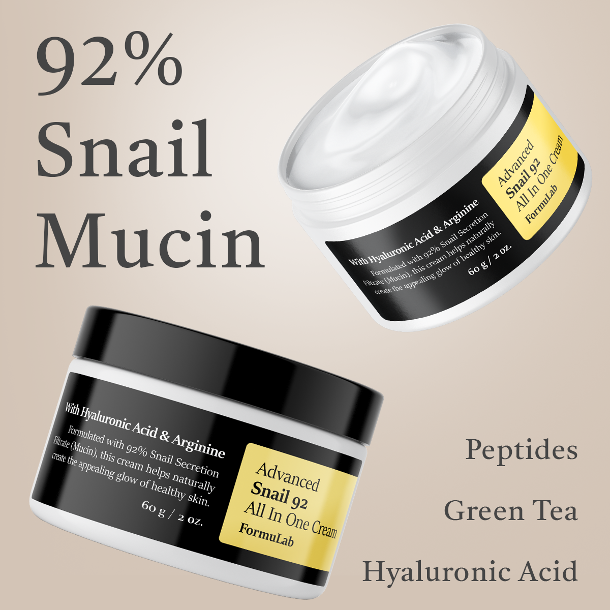 Advanced Snail 92 All In One Cream - 2 oz